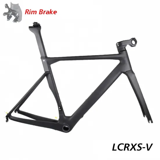 All New Road Caliper Brake Frame Design With Integrated Stem - LCRXS-V