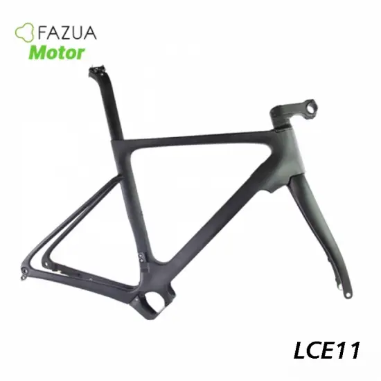 Lightcarbon Aerodynamic Carbon Road Disc Brake Ebike Frame - LCE11