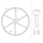 ICAN Vortex Gravel Wheels 2021 wheel details 05