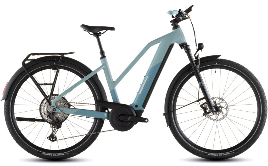 Cube Nuride Hybrid SLX 800 Trapeze 2025 electric bike image 01