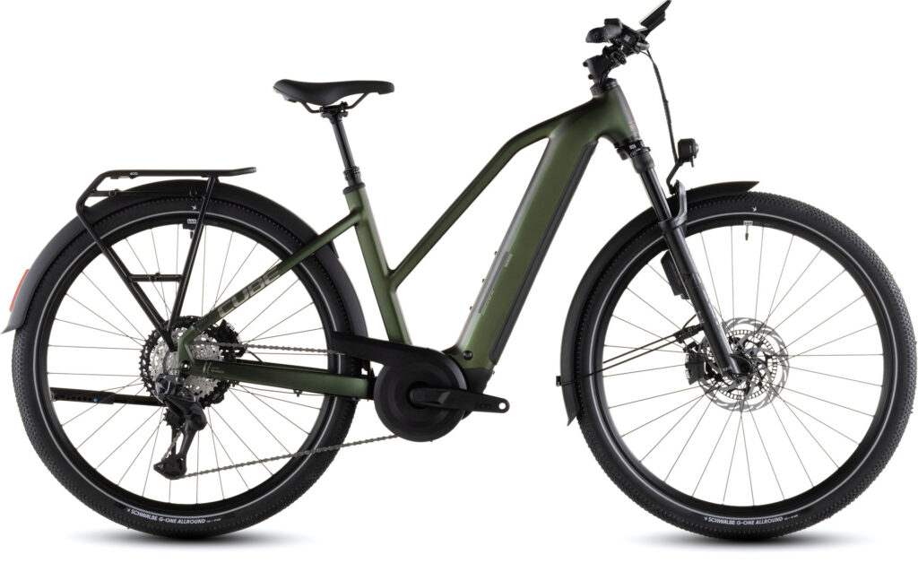 Cube Nuride Hybrid SLT 800 Trapeze 2025 electric bike image 01