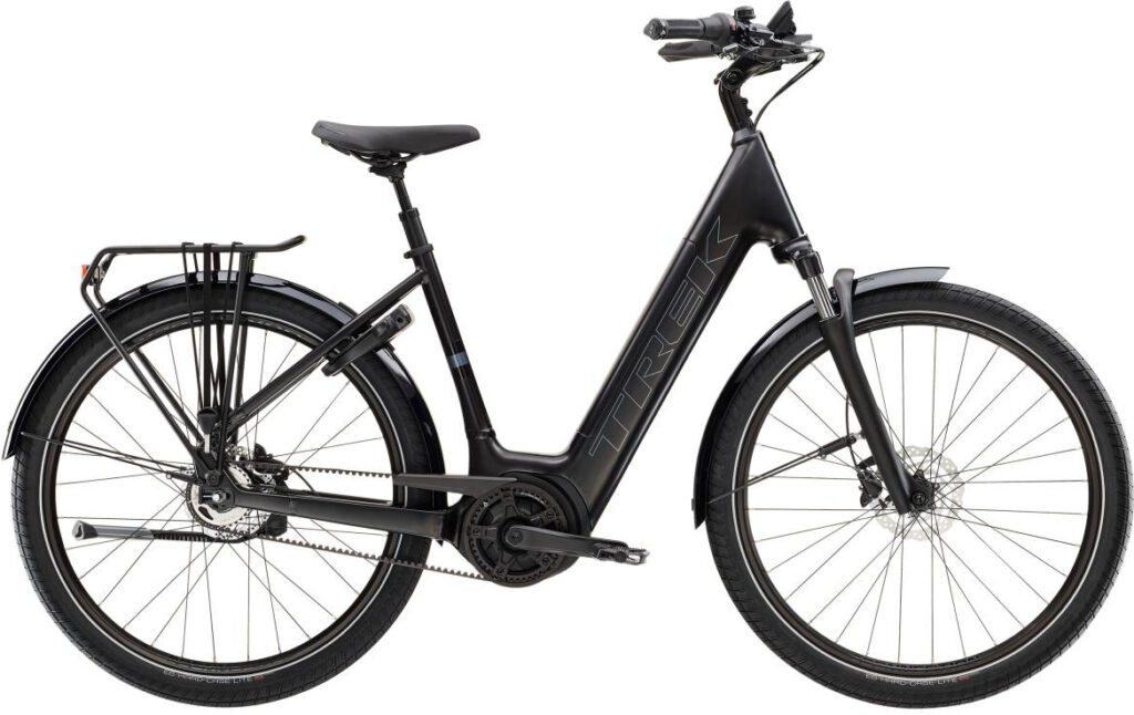 Trek District+ 4 Coaster Belt Lowstep – 545Wh 2026 electric bike image 01