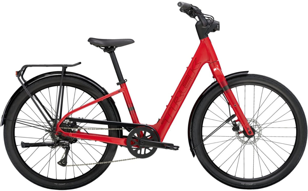 Trek Verve+ 1 LT Lowstep – 252Wh 2025 electric bike image 01