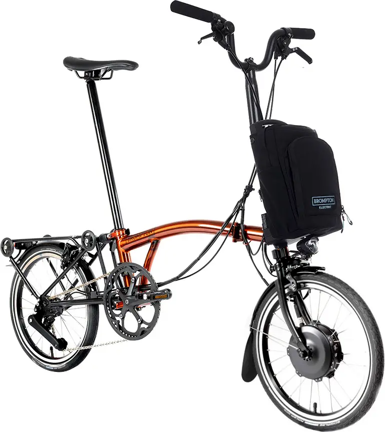 Brompton Electric C Line Urban with Roller Frame – 4 Speed
