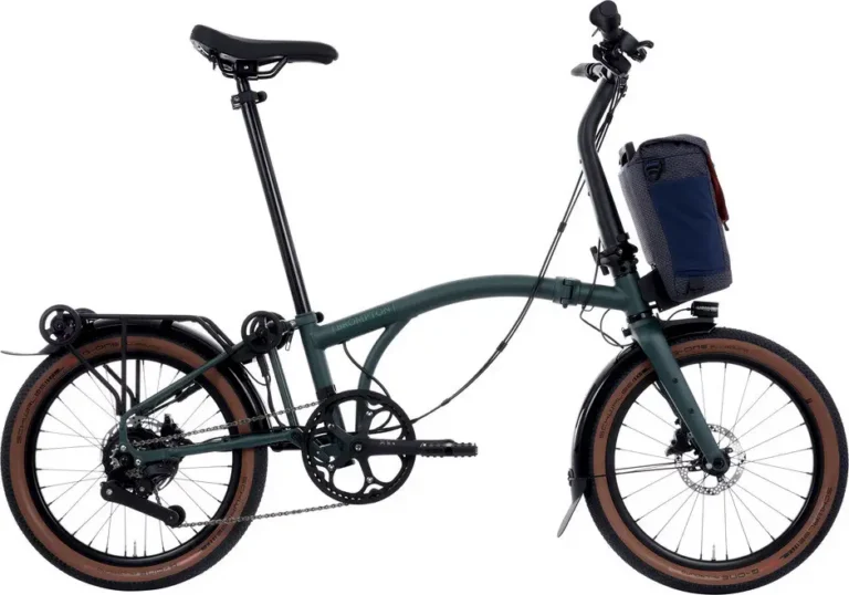 Brompton Electric G Line with SuperRoll+ – e-Motiq system 4-speed
