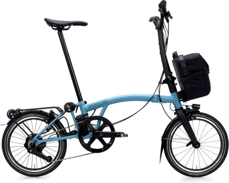 Brompton Electric P Line with SuperRoll+ – e-Motiq system 4-speed